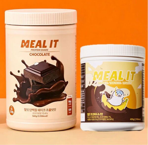 ミルイットプロテインセット ミルイット プロテイン ダイエット チョコレート チョコバナナ シェイカー付