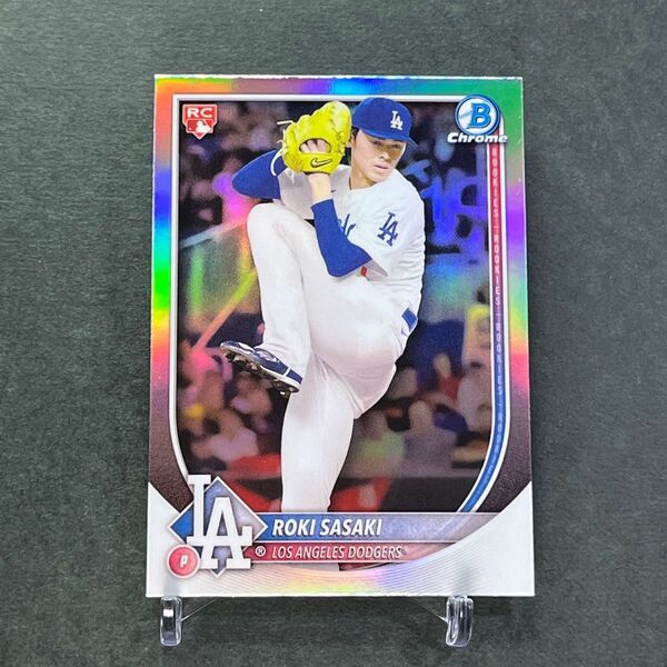 佐々木朗希レアインサート 2025 Topps Bowman Chrome Red Rookie RC #12