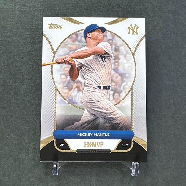 ミッキーマントル 2025 Topps Welcome to the Club 3XMVP 大谷翔平 3度目MVP受賞記念限定生産