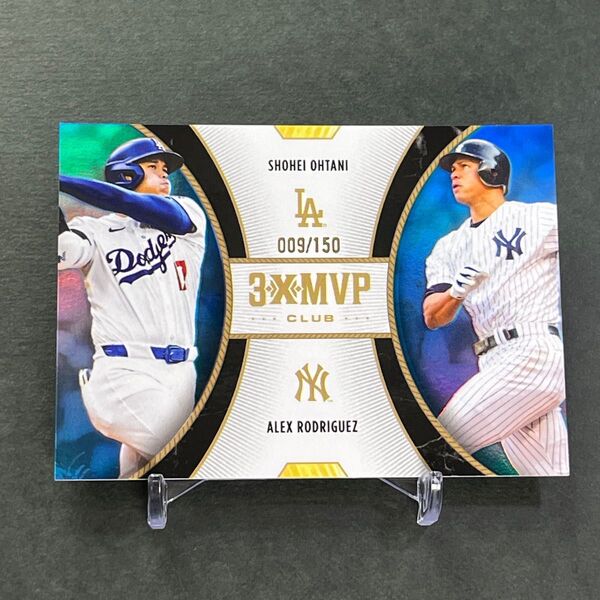 【150枚限定】大谷翔平&アレックスロドリゲス 2025 Topps Welcome to the Club 3XMVP 大谷翔平