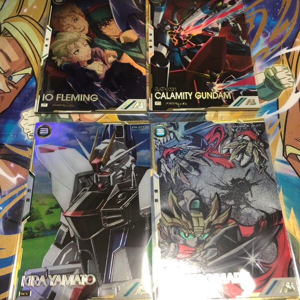 ガンダムアーセナルベース シークレット パラレル3種セット キラヤマト カラミティガンダム イオフレミング 零丸