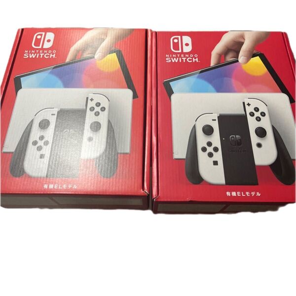 有機ELモデル ホワイト Nintendo Switch ニンテンドースイッチ 新品未使用 2台セット Switch 本体