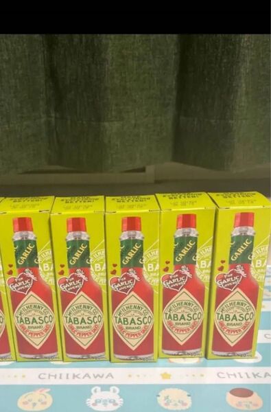 マキルヘニー タバスコ ガーリック ペッパーソース 60ml 5本セット