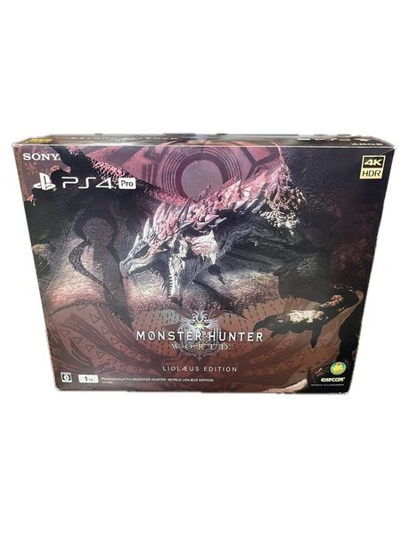 モンスターハンター:ワールド リオレウスエディション CUHJ-10020 ソニーストア限定ps4トップカバー付き