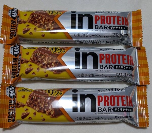 森永 inバープロテイン クランチチョコ ザクザクチョコ