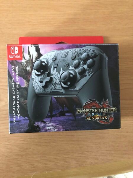Nintendo Switch Proコントローラー モンスターハンターライズ:サンブレイク エディション