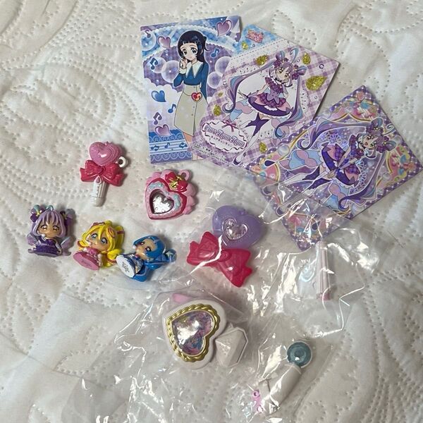 キミとアイドルプリキュア♪びっくらたまご★コンプ★なりきりガチャ★アイドルハートインカム★キラキライト★まとめ売り