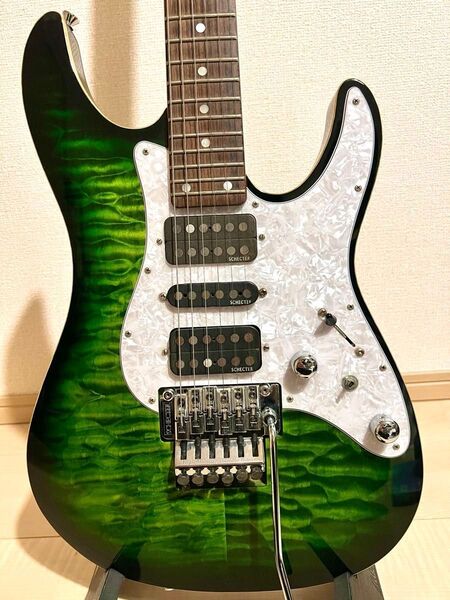 SCHECTER シェクター SD-Ⅱ-24 エレキギター ソフトケース付
