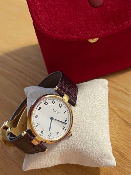 Cartier Must de Cartier vermeil 腕時計 ゴールド