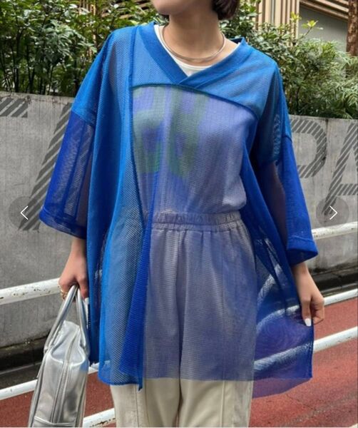 etsinta エシンタ リメイクユニフォームオーバーTEE