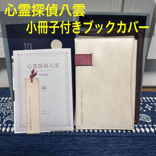 心霊探偵八雲 神永学 オリジナルブックカバー 小冊子付き 雲 未使用