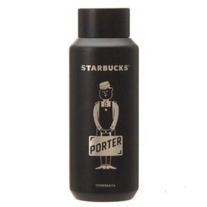 スタバ PORTER リサイクルステンレスボトル マットブラック