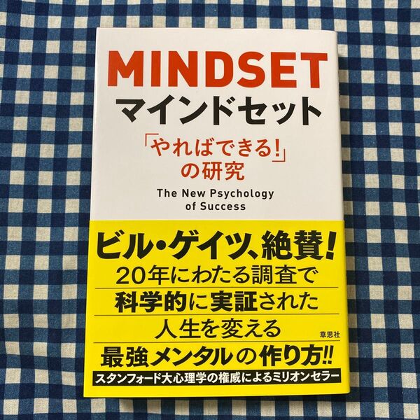 マインドセット 「やればできる!」の研究 キャロル・S・ドゥエック/著 今西康子/訳