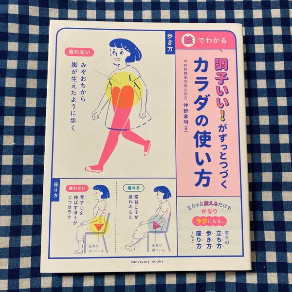 調子いい!がずっとつづくカラダの使い方 絵でわかる (sanctuary books) 仲野孝明/著