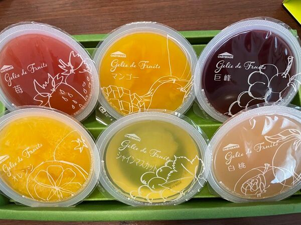 シャトレーゼ Gele de Fruits 詰め合わせ 6個セット