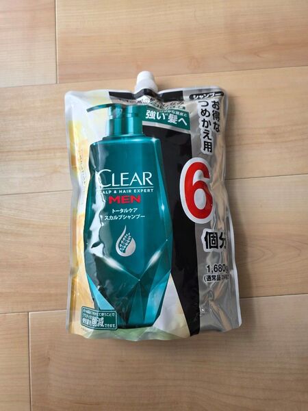 CLEAR MEN トータルケアスカルプシャンプー つめかえ用