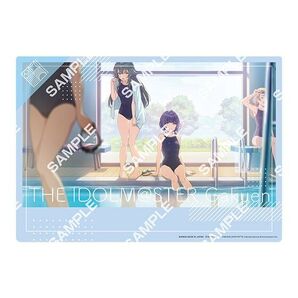 学園アイドルマスター クリアビジュアルポスター2 月村手毬 秦谷美鈴 ガチャガチャ