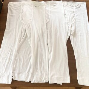 【新品2枚+中古1枚】メンズ 紳士 アサメリー 夏用 股引き アンダー Lサイズ