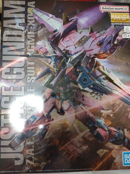 MG ジャスティスガンダム 組み立て途中