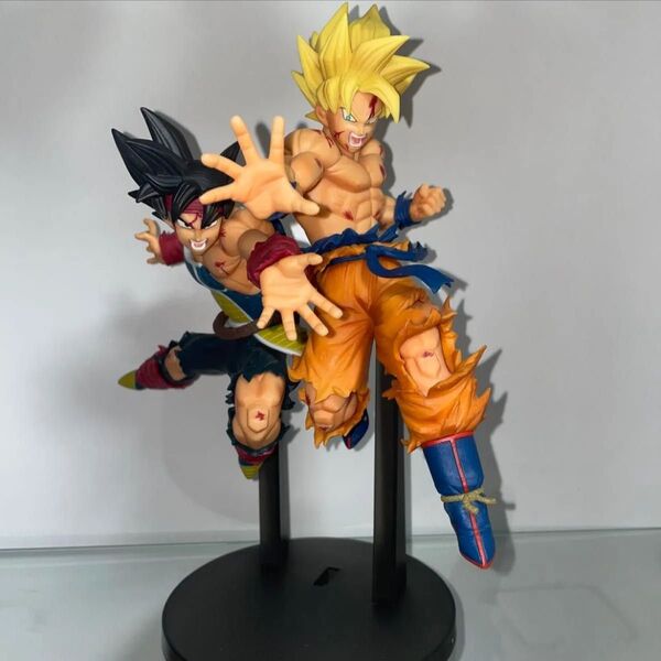 ドラゴンボール超 とよたろうが描いてみた!! 親子かめはめ波 孫悟空 バーダック フィギュア