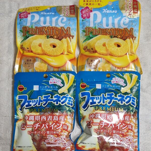 パイン味グミ・4点セット
