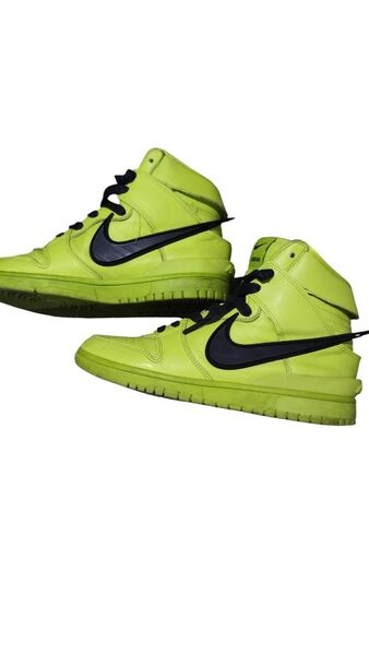 AMBUSH × NIKE DUNK HIGH "FLASH LIME"