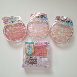 CANMAKE チーク&ハイライター 4点セット