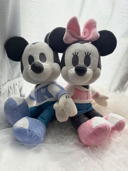 disney ディズニー ミッキー&ミニー ちょっもっさ デココレ ペアぬいぐるみ