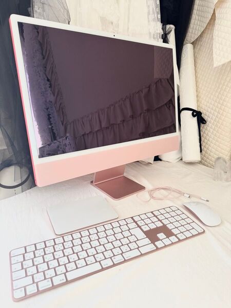 imac 2021 24インチ ピンク 4.5KRetina M1