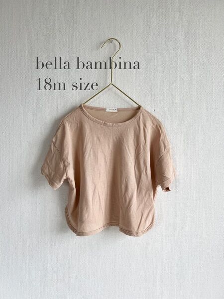 bella bambina Tシャツ 半袖 18m 80サイズ 85サイズ 韓国子供服 ベビー服 子供服