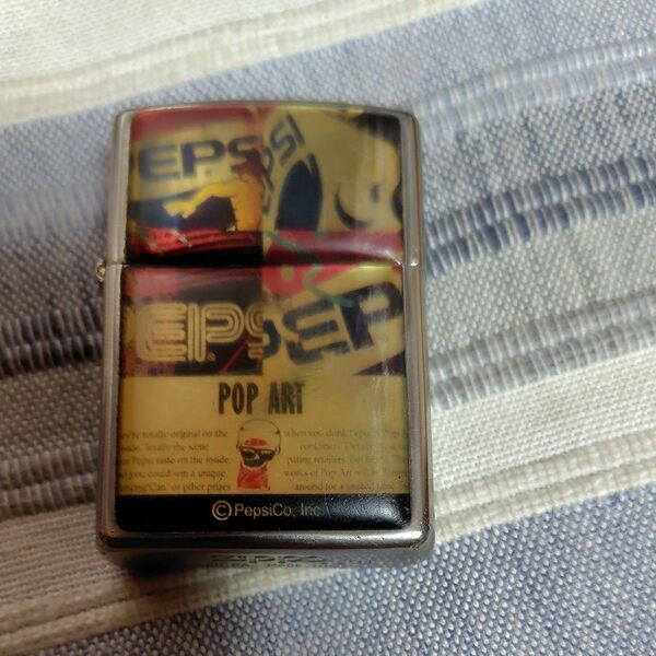 メンテナンス済み ZIPPO ペプシ ポップアート PEPSI POP ART