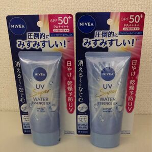 NIVEA UV スーパーウォーターエッセンスEX SPF50+ PA++++ 80g 2個セット
