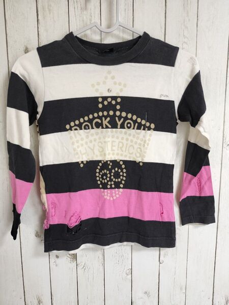 ヒステリックグラマー ミニ HYSTERIC GLAMOUR MIN I 120cm ロンT 長袖Tシャツ