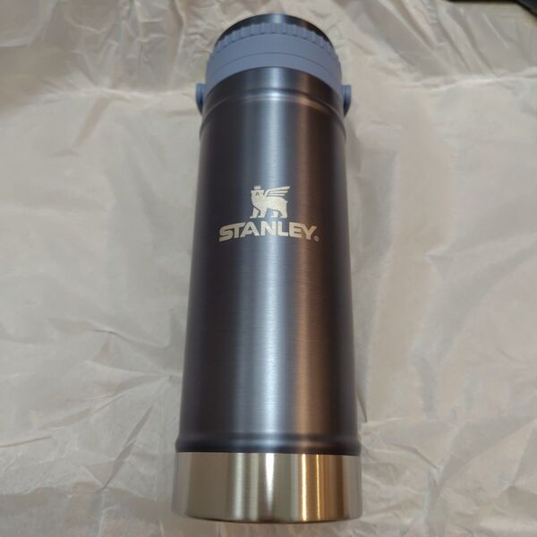 STANLEY クラシック真空コーヒープレスボトル ブルー473ml