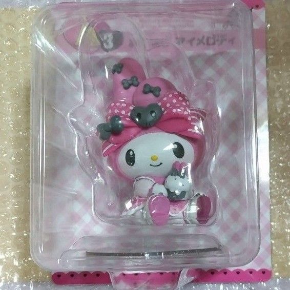 サンリオ おすわり マイメロディ マイメロディ×クロミ くじ Happyくじ フィギュア