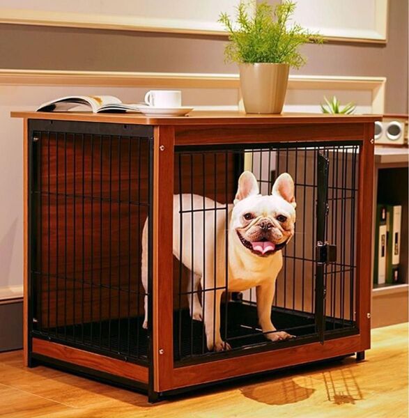 小型犬用 木製 ケージ ウッディサークル