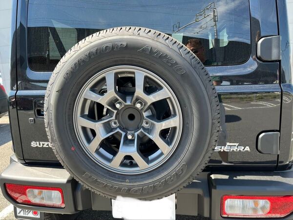 JB74 ジムニーシエラ ホイール JB64 195/80R15 1本 スペア ジムニーノマド