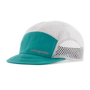 新品 未使用 タグ付き STLE Patagonia ダックビル キャップ 帽子 logo 通気性 耐久性撥水 ランニングキャップ
