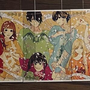 化物語 完結記念 イラストカード 特典 3枚セット
