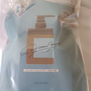 cocone ココネクレイクリームシャンプーリペア 詰め替え用 400g