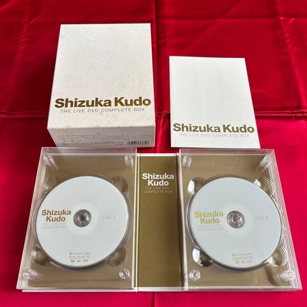 工藤静香 THE LIVE DVD COMPLETE BOX DVD10枚組 希少 レア 年代物 コレクション 一度のみ再生