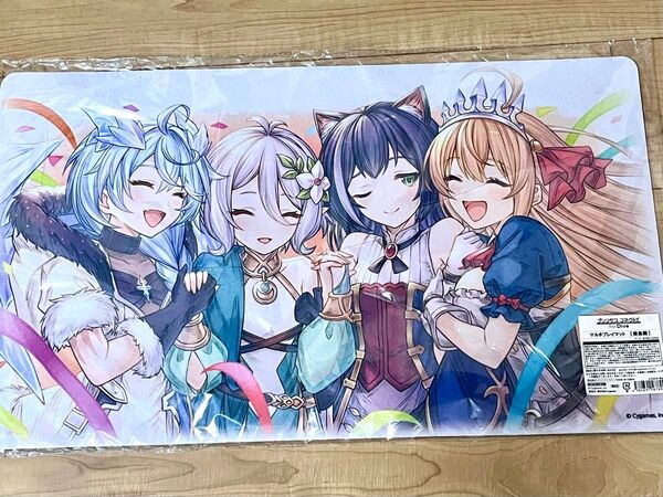 新品 プリンセスコネクト Re:Dive プレイマット ペコリーヌ コッコロ キャル シェフィ サプライ 公式グッズ