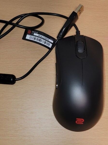 BenQ zowie za-12b 有線ゲーミングマウス