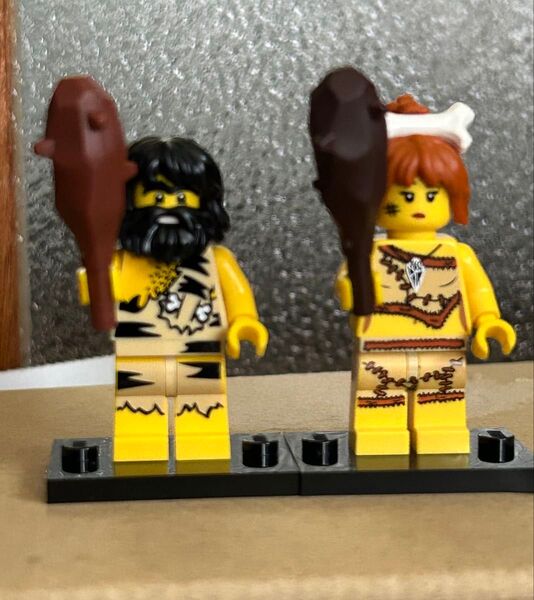 レゴ 原始人 洞窟の女性 ミニフィギュア シリーズ 1, 5 LEGO ミニフィグ