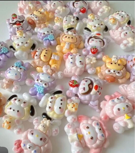 【数量限定】サンリオ デコパーツ デコレーションパーツ