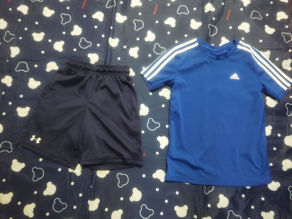 【adidas他】 サッカーウェア 140 上下セット