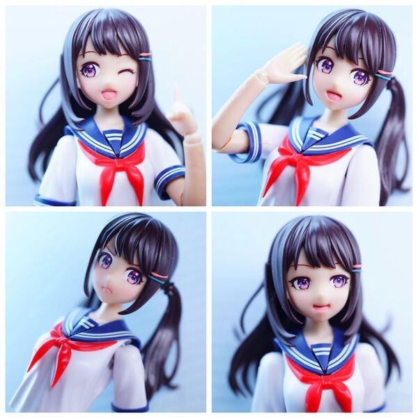創彩少女庭園 結城まどか デカールフェイスパーツ 4種セット