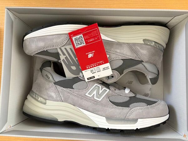 New Balance 992 グレー 【28.5cm】