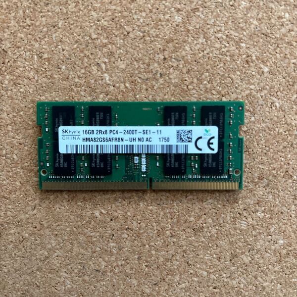 SK hynix DDR4 PC4-2400T 16GB 1枚 ノートPC用