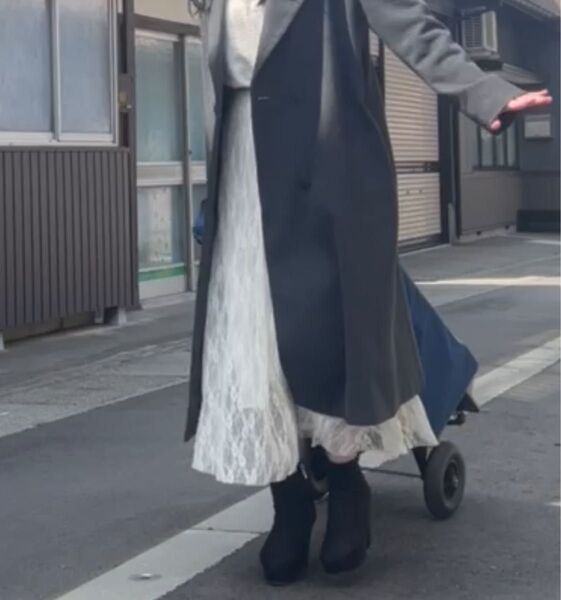 レースロングスカート